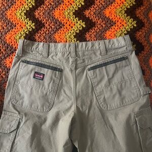 Wrangler Khaki Utility Cargo Pants - 36x30